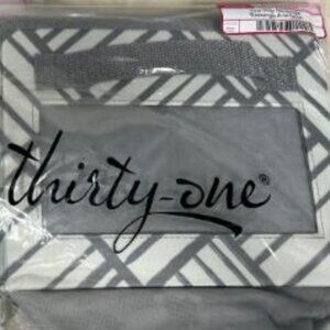 Thirty One Your Way Rectangle in Grey Patchwork *NEW*